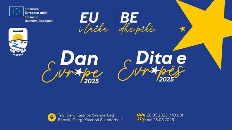 Të mërkurën në Tuz: Dita e Evropës dhe hapja e Eko Parkut për fëmijë