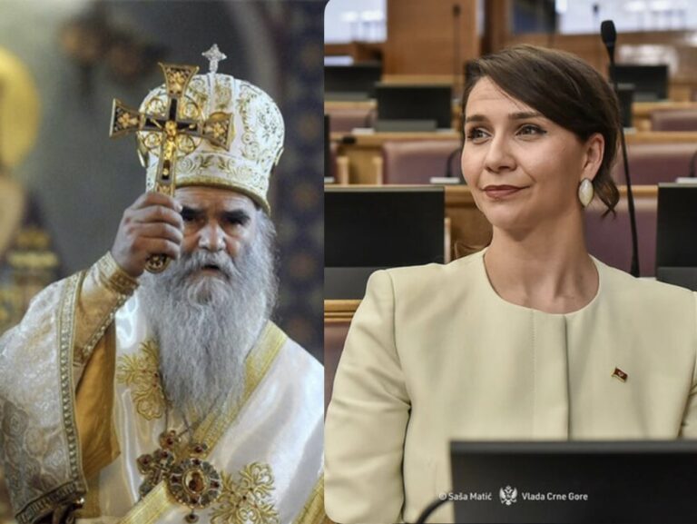 Majda Axhoviq përkrahu përmendoren e Amfilohijës