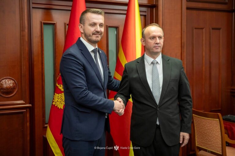 Dukaj në Shkup, takim me Kryetarin e Kuvendit të Maqedonisë së Veriut, Afrim Gashi
