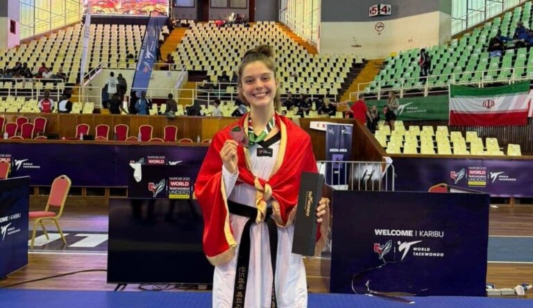 Andrea Berishaj, sportistja më e mirë e Malit të Zi për vitin 2025