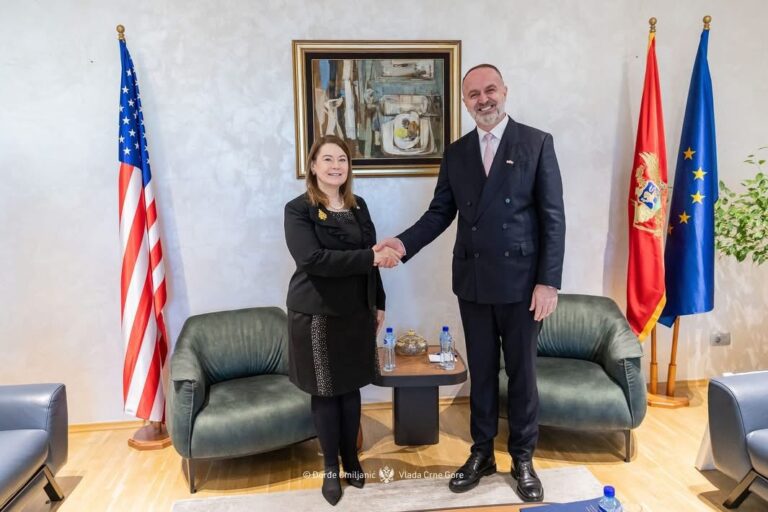Konfirmim i partneritetit të fortë ndërmjet Malit të Zi dhe SHBA-së