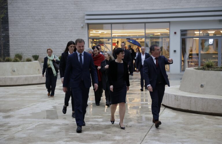 Gjokaj priti Komisioneren e BE-së për Zgjerim, Marta Kos