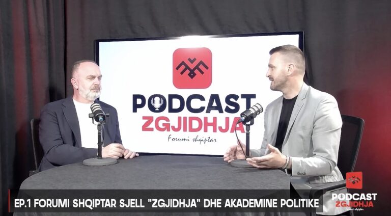 Forumi Shqiptar ka lansuar podcastin “Zgjidhja” dhe Akademinë Politike