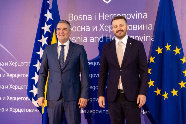 Dukaj në vizitë zyrtare në Bosnjë dhe Hercegovinë: Institucione të forta dhe bashkëpunim rajonal për një të ardhme evropiane